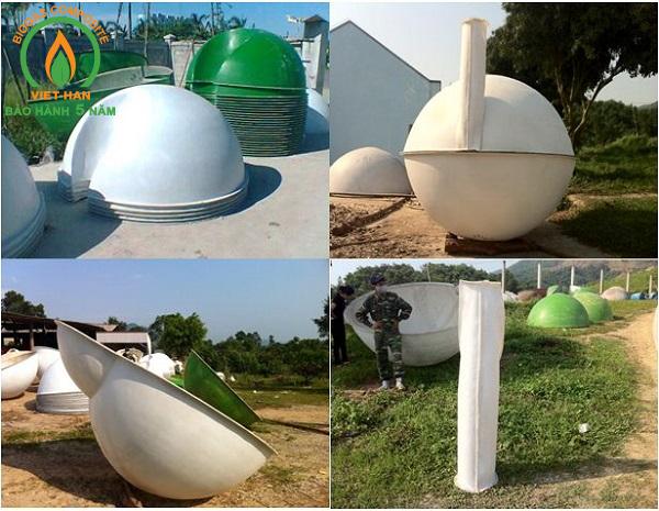 hầm biogas composite