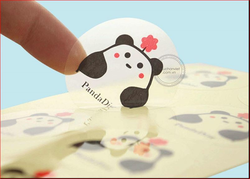 lợi ích khi in sticker trong suốt